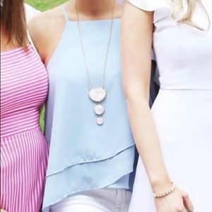 Light blue tank top. Size medium. Worn a few times. LOVE it.